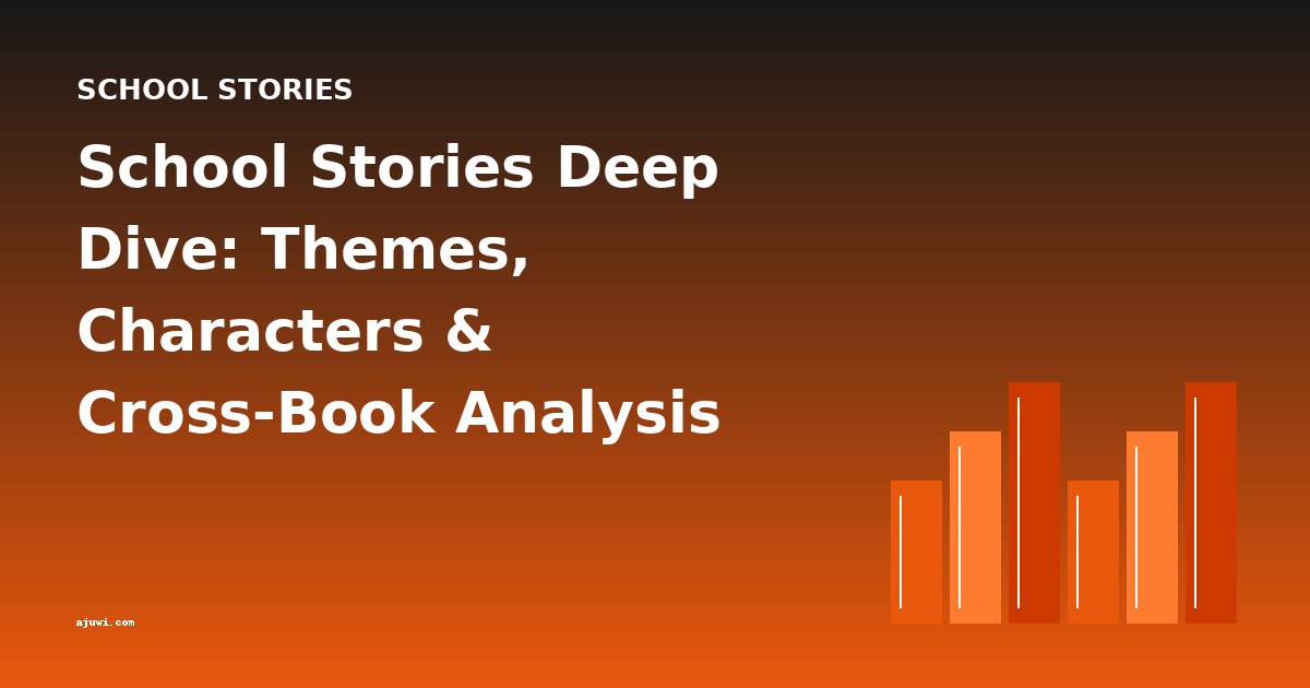 School Stories Deep Dive: Themes, Characters & Cross-Book Analysis