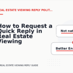 How to Request a Quick Reply in Real Estate Viewing Reply English