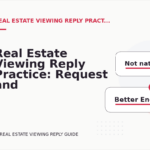 Real Estate Viewing Reply Practice: Request and Reply Examples